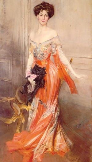 Artwork Title: Portrait Of Elizabeth Wharton Drexel Lehr (later Lady Decies)