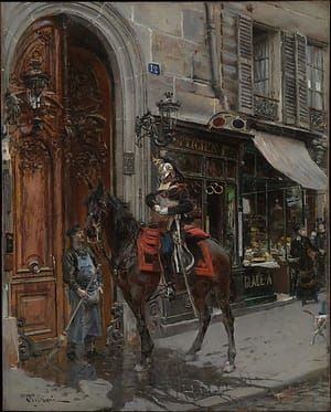 Artwork Title: The Dispatch-bearer
