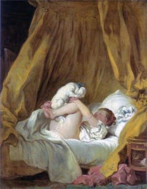 Artwork Title: Girl with a Dog