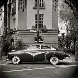Artwork Title: Car On Veracruz, Mexico City