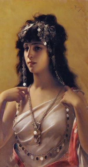 Artwork Title: An Oriental Beauty