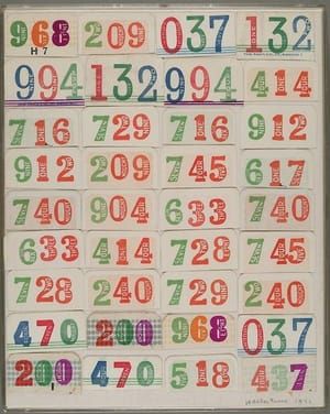 Artwork Title: Collage With 36 Ticket Stubs