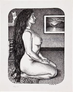 Artwork Title: Original Pin-Up Art