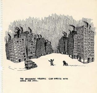 Artwork Title: Sketchbook illustration, undated