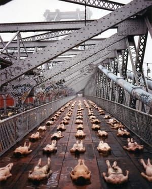 Artwork Title: Barriers 1 (williamsburg Bridge) Nyc