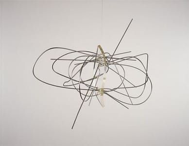 Artwork Title: Dual Form With Chromium Rods