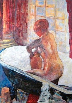 Artwork Title: Nu a la cruche