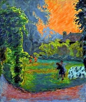 Artwork Title: Soleil couchant