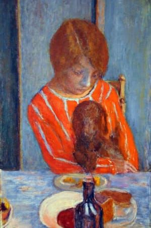 Artwork Title: Woman with Dog