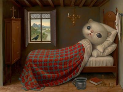 Artwork Title: Sick Kitten