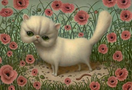 Artwork Title: Big White Pussy
