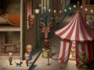 Artwork Title: Night Fair