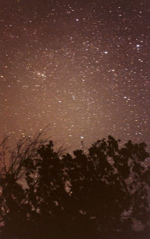 Artwork Title: Night Sky (Crimson)