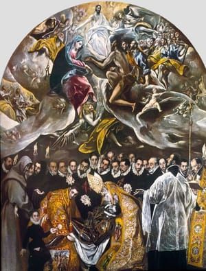 Artwork Title: The Burial Of Count Orgaz
