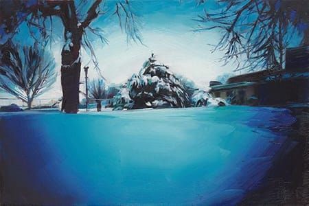 Artwork Title: Blue Tree