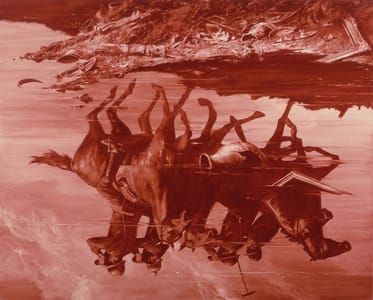 Artwork Title: Forward Retreat