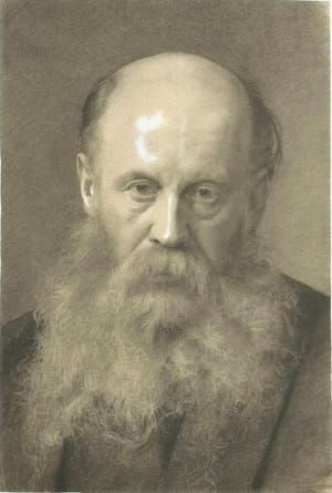 Artwork Title: Porträt eines Mannes mit Bart (Portrait of a Man with Beard)