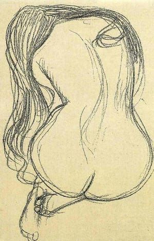 Artwork Title: Nu assis