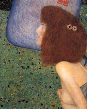 Artwork Title: Daphne (formerly Girl with Blue Veil)
