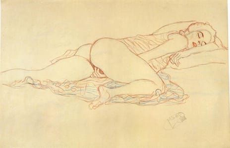 Artwork Title: Reclining Nude
