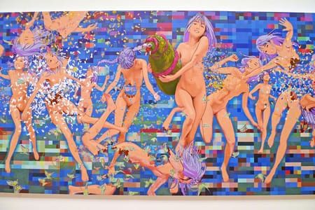 Artwork Title: Jumble of 100 Flowers  ジャンブル・オブ・100フラワーズ