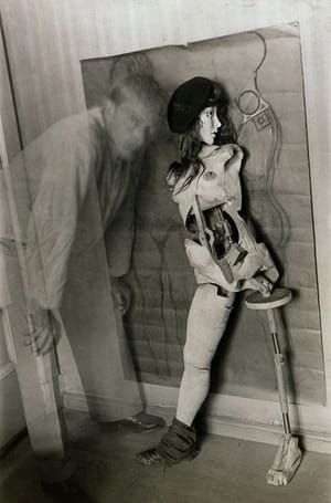Artwork Title: Self-portrait With Die Puppe