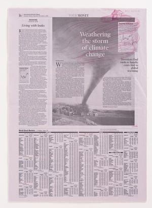 Artwork Title: Fallen Star: Wind of Destiny (Herald Tribune Version)
