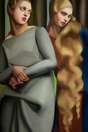 Artwork Title: Irene and Her Sister,