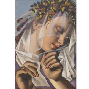 Artwork Title: La Couronne De Fleurs