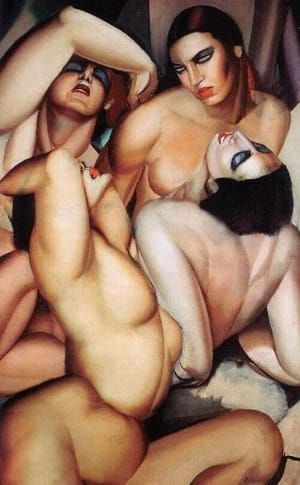 Artwork Title: Group of Four Nudes
