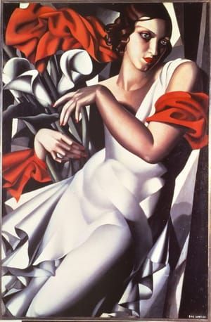 Artwork Title: Portrait of Mme Ira Perrot