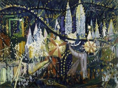 Artwork Title: Luna Park, Ca. 1913