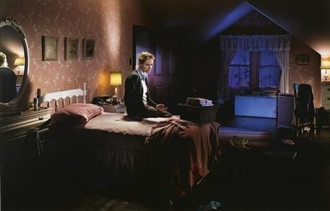 Artwork Title: Untitled, Winter (Mother on Bed with Blood) Beneath the Roses