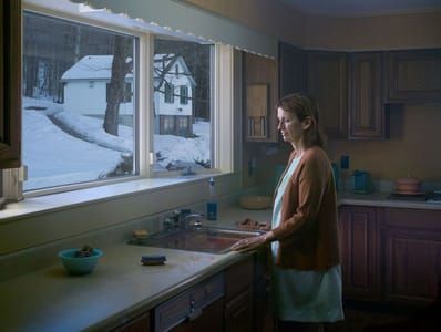 Artwork Title: Woman At Sink