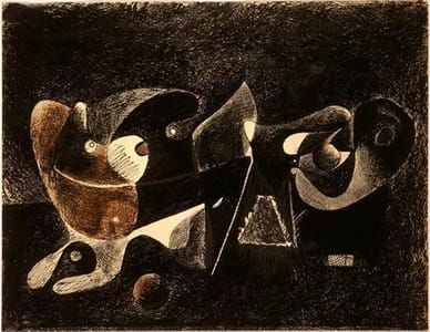 Artwork Title: Nighttime, Enigma, and Nostalgia