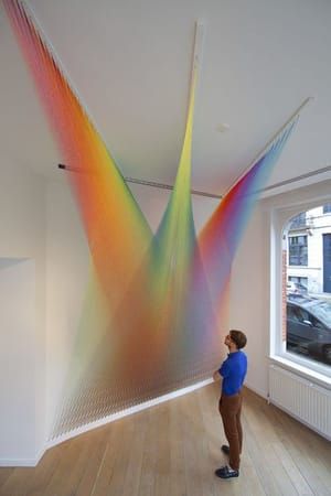 Artwork Title: Colored Thread