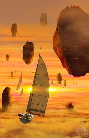 Artwork Title: Island Sailers