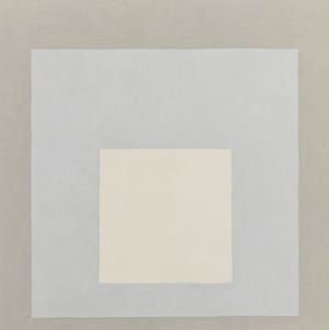 Artwork Title: Study for Homage to the Square: Whisper