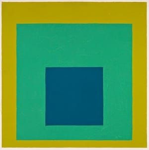 Artwork Title: Homage to the Square