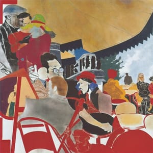 Artwork Title: The Autumn of Central Paris (after Walter Benjamin)