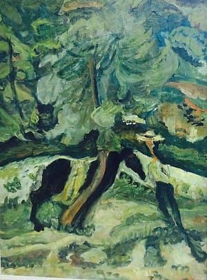Artwork Title: Man with Horse