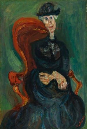 Artwork Title: La Vieille Dame Assise