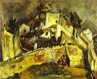 Artwork Title: Landscape At Cagnes