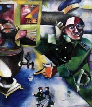 Artwork Title: The Soldier Drinks
