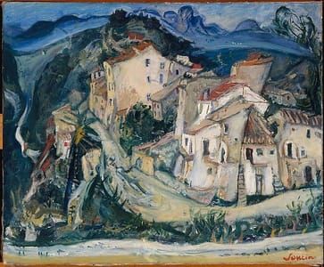 Artwork Title: Houses Of Cagnes
