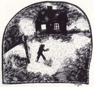 Artwork Title: The House On The Forest Edge