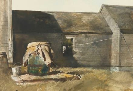 Artwork Title: Dry Well (Rain Barrel)