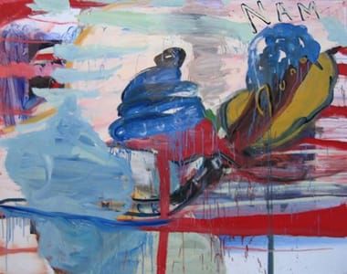 Artwork Title: Untitled Shiny Painting (for Nam June Paik)