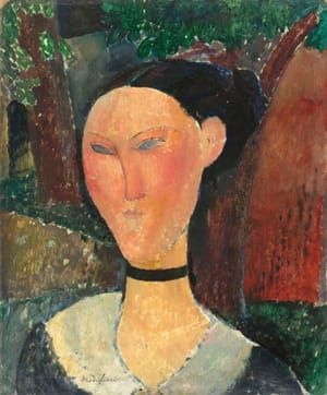 Artwork Title: Femme au ruban de velours