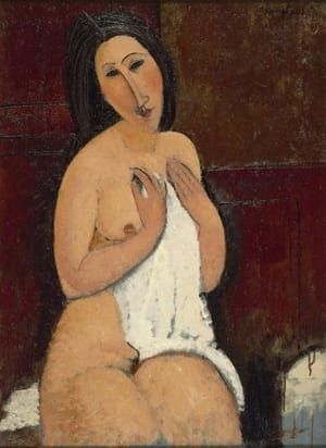 Artwork Title: Nu à la chemise